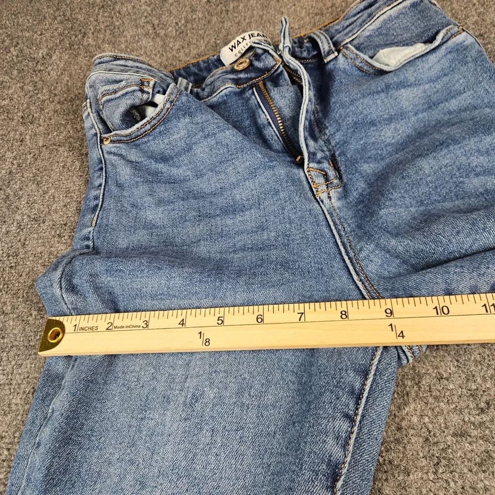 Wax Jean Collection Womens‎ Skinny Jeans Medium Wash Blue Denim Size 11/30 90284